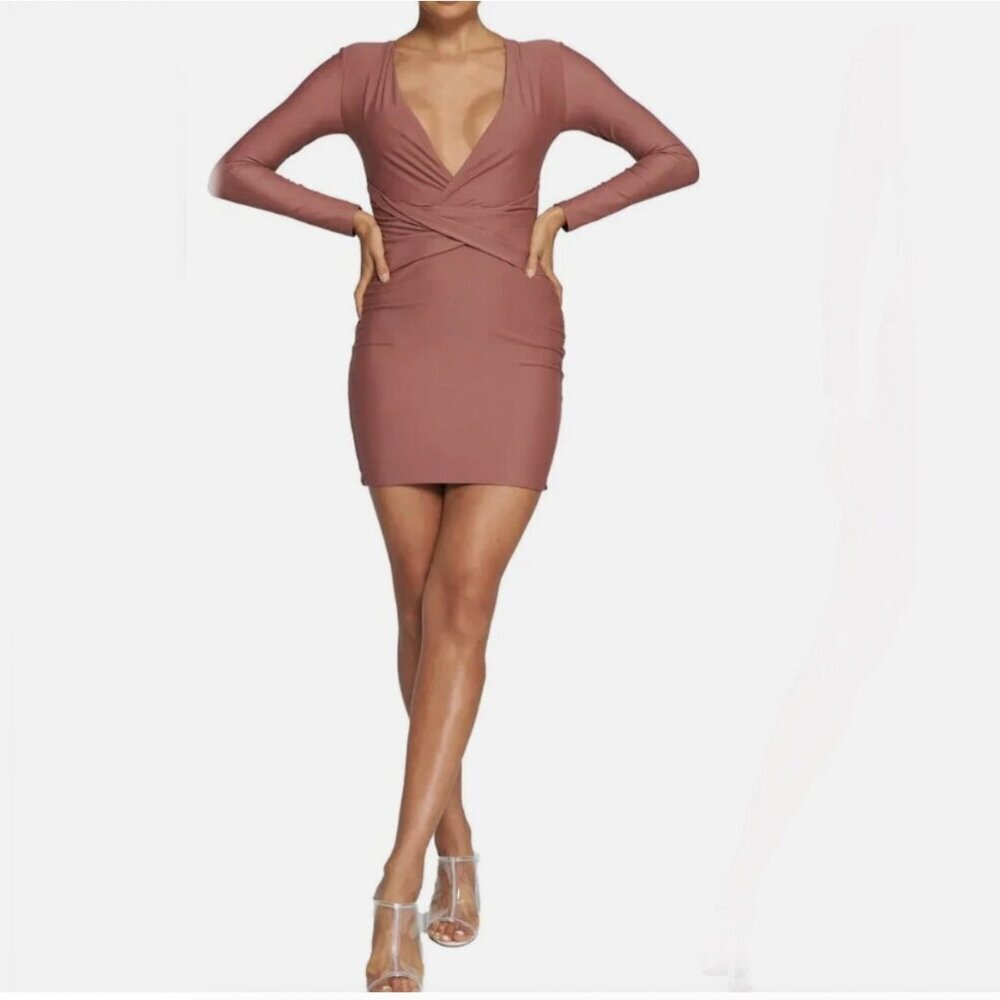 Tiger Mist Over & Under Bodycon Mini Dress